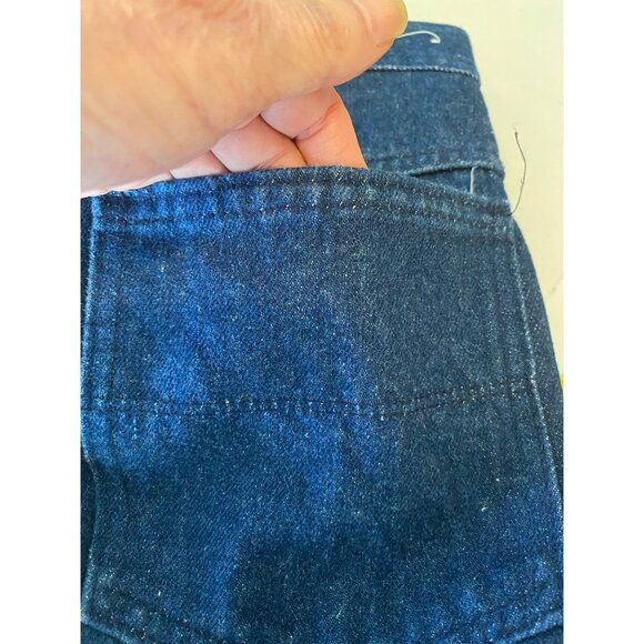 Orvis Denim Work Field Pants Blue Khaki Cotton Utility 36 Waist - Picture 5 of 12